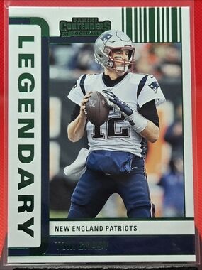 Tom Brady New England Patriots Tampa Bay Buccaneers 4 Card Lot